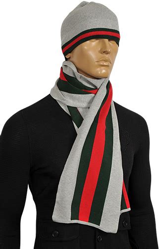 gucci hat and scarf set men|Gucci scarf clearance.